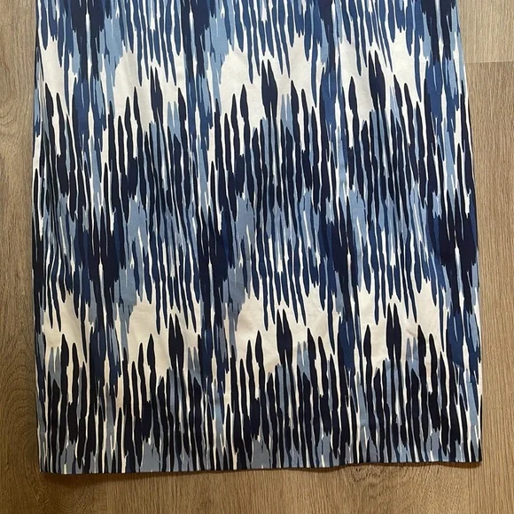 Calvin Klein Dress | Size 8 | Blue, Black & White - Picture 2 of 10